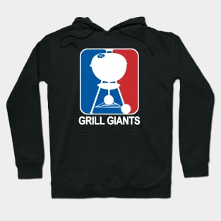 80's GrillGiant White text Hoodie